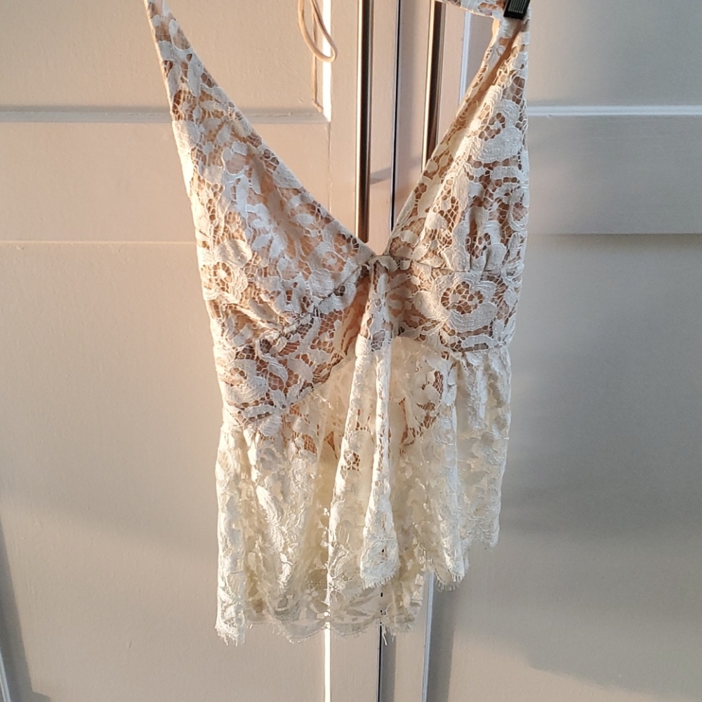 Trina Turk lace halter